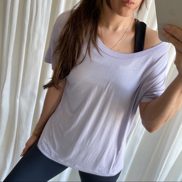 🚨3pcs Daily Workout Tops — Lilac - Picture 3 of 13
